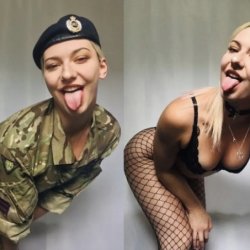 Hot army slut’s Kik is amandawilson998